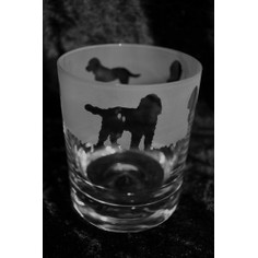 Animo Cockapoo Dog Whisky Glass Tumbler