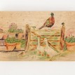 Wooden Chopping Board - Country Garden Scene additional 1