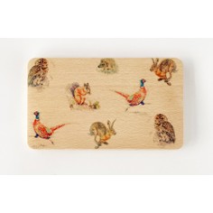 Wooden Chopping Board - Country Wildlife