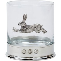 Single Hare Pewter Whisky Glass Tumbler