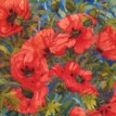 Mary Ann Rogers Limited Edition Oriental Poppies Print additional 1