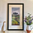 Mary Ann Rogers Limited Edition Ridge and Furrow Print additional 3