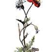 Poppy with Cornflower & Bee Bronze Sculpture additional 1