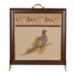 Hines of Oxford Pheasant & Feathers Tapestry Firescreen additional 1