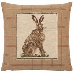 Pair of Country Hare Cushions