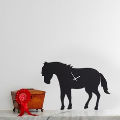 Pony Wagging Tail Wall Clock