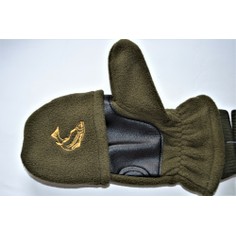 Fleece Salmon Gloves/Mitts with Reinforced Palm