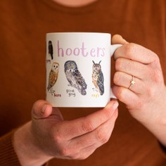 Sarah Edmonds Hooters Ceramic Bird Mug