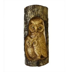 Owl Tree Carving