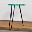 Wooden Fish Design Plant Stand - Turquoise additional 4
