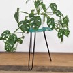 Wooden Fish Design Plant Stand - Turquoise additional 6