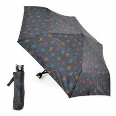 Multicolour Dog Design Compact Umbrella