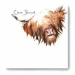Sticky Notepad - Highland Cow additional 1