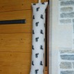 The Wheat Bag Company Black/Tan Dachshund Draught Excluder additional 2