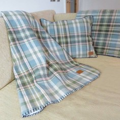 Country Lodge Tweed Lap Blanket - Green