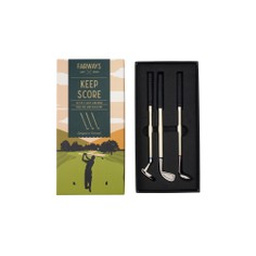 Fairways Golfing Goods Set Of 3 Golf Club Pens