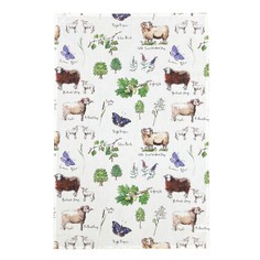 Madeleine Floyd Out In The Fields Cotton Tea Towel