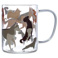Glass Mug - Bark Dog