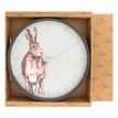Meg Hawkins Hare Round Wall Clock additional 2