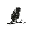 Metal Owl Tree Silhouette Garden Ornament additional 2