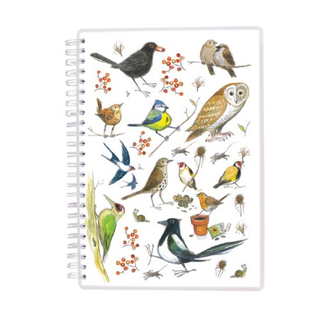 Bird Sketches A5 Notebook