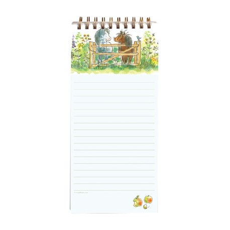 Happy Horses Magnetic Shopping List Pad
