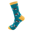 Men’s Badgers Teal Socks additional 2