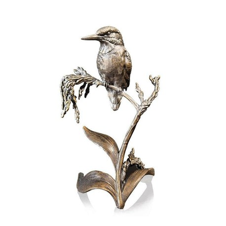 Richard Cooper Limited Edition Waterside Kingfisher Bronze Sculpture
