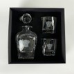 The Just Slate Company Highland Cow Decanter and Glass Set additional 1
