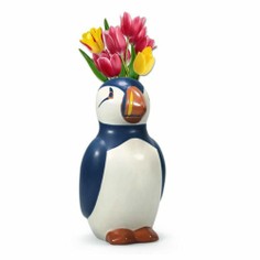 RSPB Puffin Shaped Vase