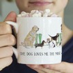 Dog Lovers Welly Boot Mug additional 1
