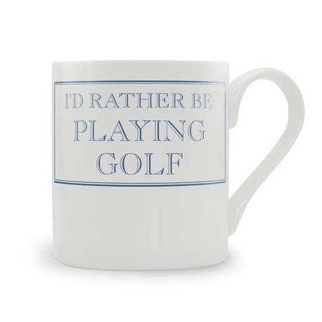 I'd Rather Be Playing Golf Mug Large