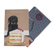 The Little Dog Laughed Black Labrador "It'd Be Criminal To Leave It" A5 Lined Notebook additional 3