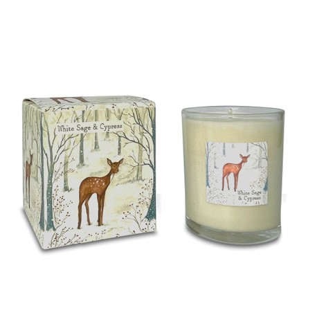 Deer White Sage & Cypress 20cl Scented Candle