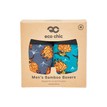 Eco Chic Men's Highland Cow Bamboo Boxers (Pack of 2) additional 1