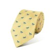 Fox & Chave Galloping Horses Lemon Silk Tie additional 1
