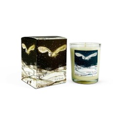Wild Woods Owl & Hare 9cl Illustrated Candle