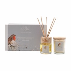 Meg Hawkins Robin Mini Candle & Diffuser Gift Set