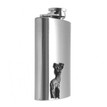 English Pewter 6oz Stainless Steel Stag Hip Flask additional 2