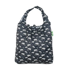 Eco Chic Black Landrover Shopper Bag