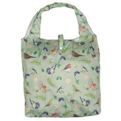 Eco Chic RSPB Green Bird Shopper Bag