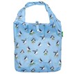 Eco Chic Blue Multi Puffin Shopper Bag additional 1