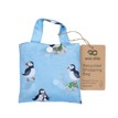 Eco Chic Blue Multi Puffin Shopper Bag additional 2