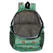 Eco Chic Green Floral Highland Cow Backpack additional 3