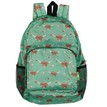 Eco Chic Green Floral Highland Cow Backpack additional 1