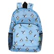 Eco Chic Blue Multi Puffin Backpack additional 1