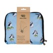 Eco Chic Blue Multi Puffin Backpack additional 2