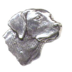 Pewter Labrador Lapel Pin