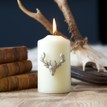 Culinary Concepts Small Stag Candle Pins - Set Of 3 additional 2