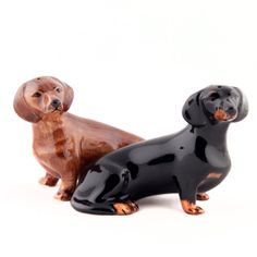 Quail Ceramics Dachshund Salt and Pepper Set alternative